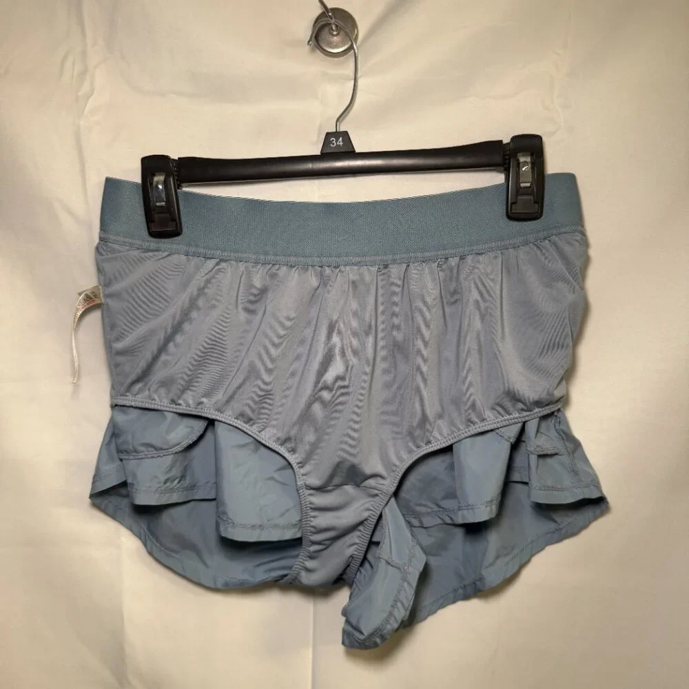 Free People Movement Blue Shorts - Picture 5 of 6
